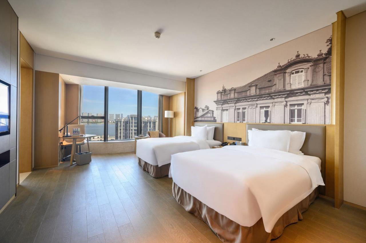 WYNDHAM GRAND Plaza Royale Yuzhou Xiamen Hotel Exterior foto