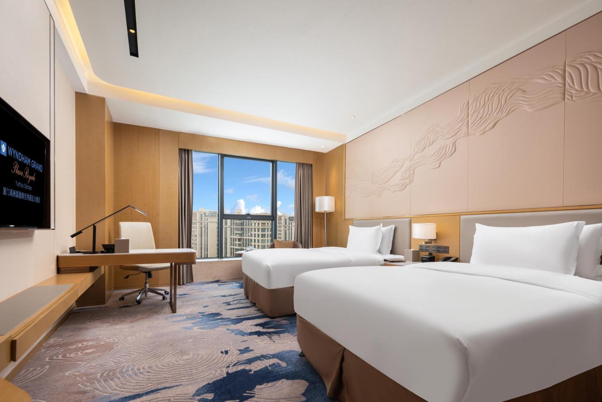 WYNDHAM GRAND Plaza Royale Yuzhou Xiamen Hotel Exterior foto