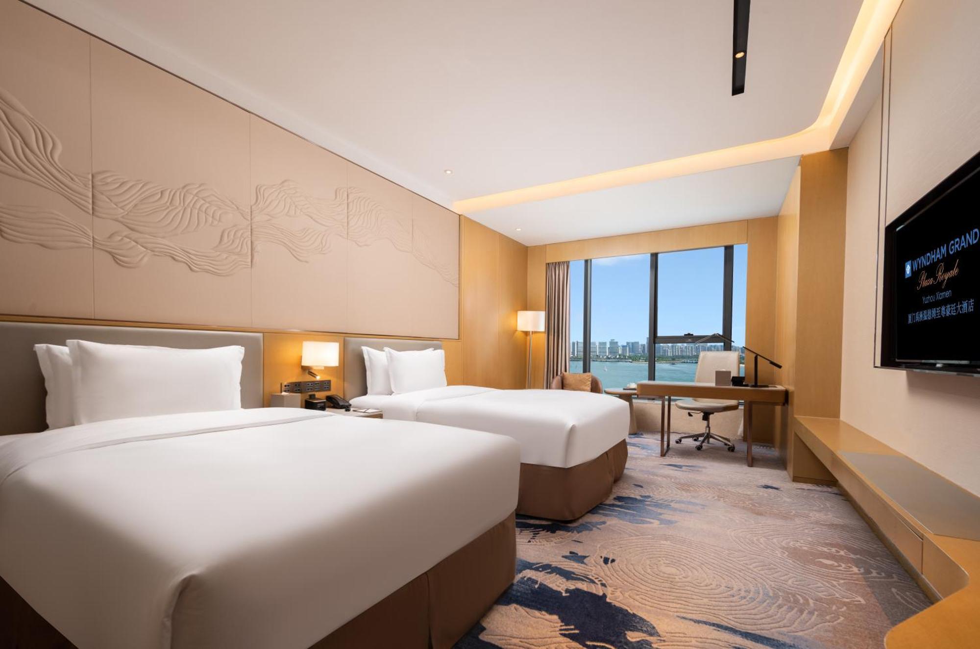 WYNDHAM GRAND Plaza Royale Yuzhou Xiamen Hotel Exterior foto